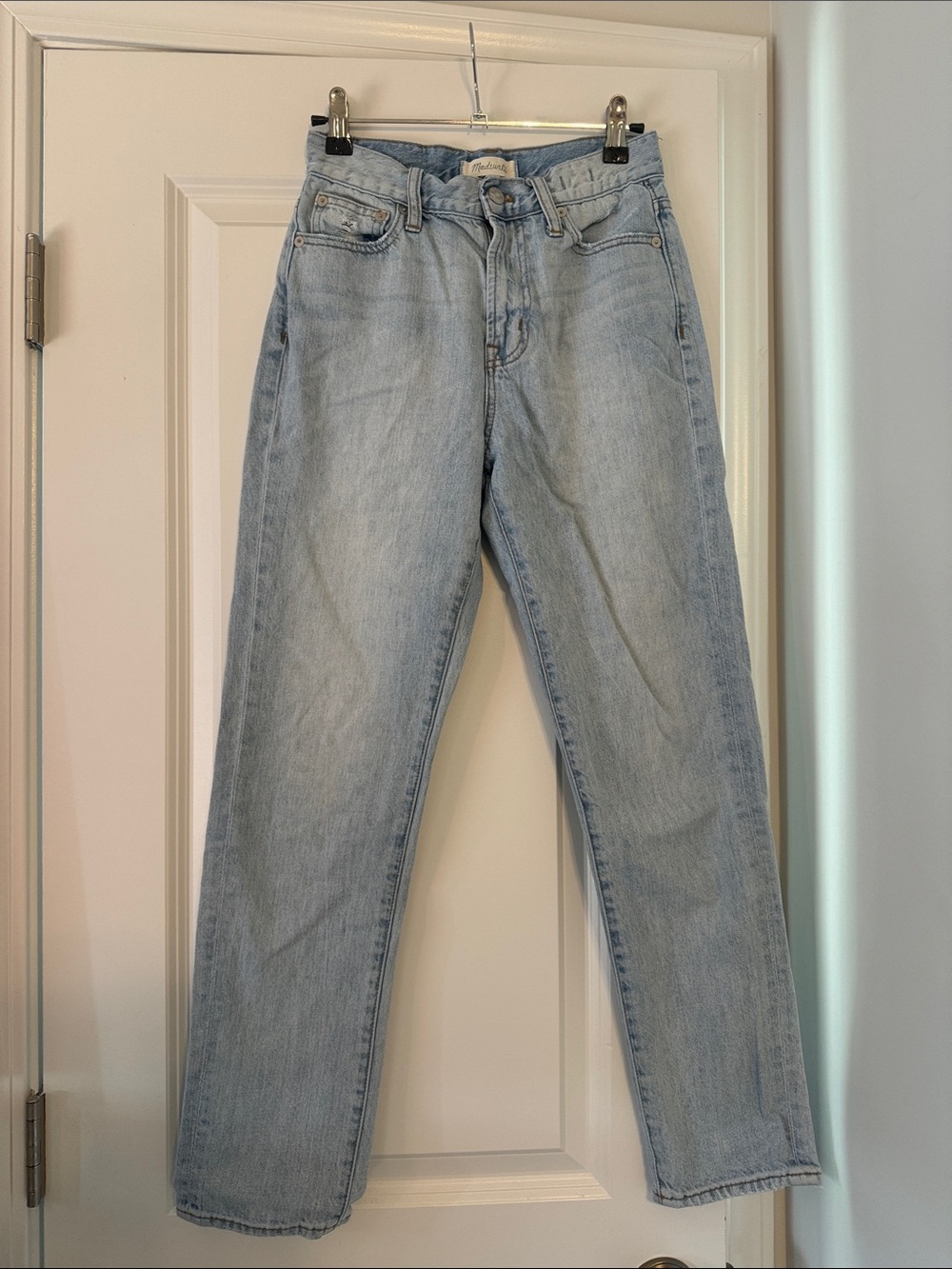 Madewell Light Blue Straight Leg Jeans